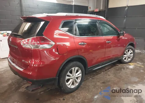 2016 Nissan Rogue Sv z USA, uszkodzony, nr VIN 5N1AT2MVXGC925189